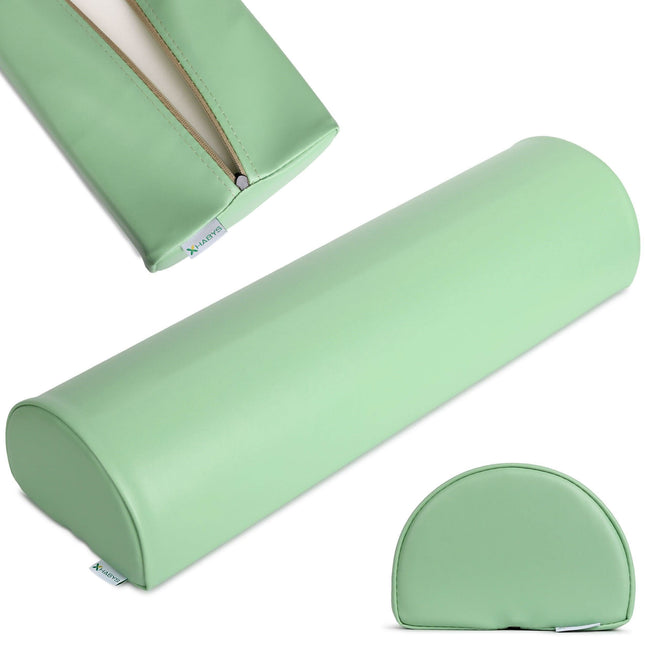 Habys Pusvolelis 60x18x12 cm Vinyl Flex K022 žalias – profesionalus masažo pagalbinis įrankis salonams