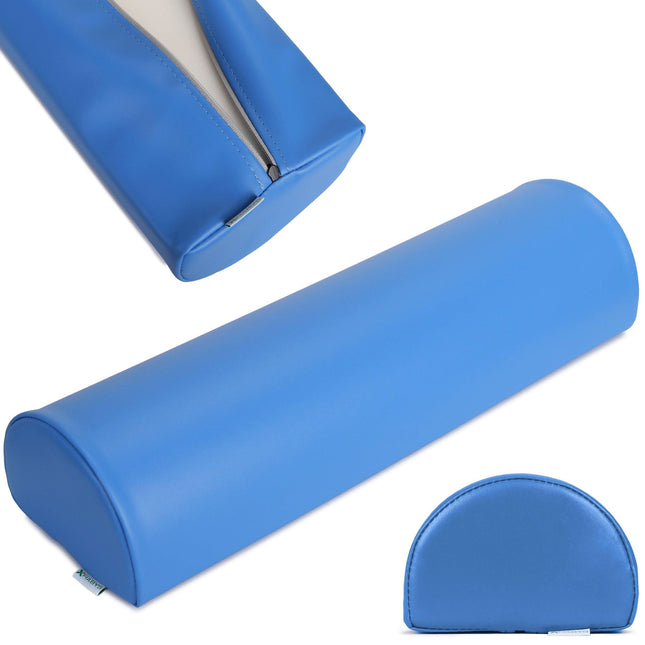 Habys Pusvolelis 60x18x12 cm Vinyl Flex K023 mėlynas – ergonomiškas masažo atributas salonams