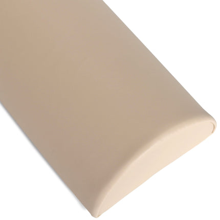 Ergonomiškas 60x19x9 cm pusvolelis iš vinilo kojų ir nugaros paėmimui masažo stalo