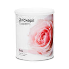 QUICKEPIL depiliacinis vaškas skardinėje ROSA 800ml – juostelinis bičių vaško pagrindo vaškas jautriai odai