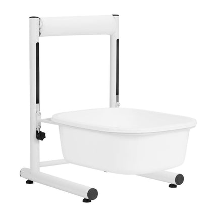 BeautyKit pedikiūro vonelė su 270 mm aukščio reguliavimu – ergonomiška įranga pedikiūrininkui