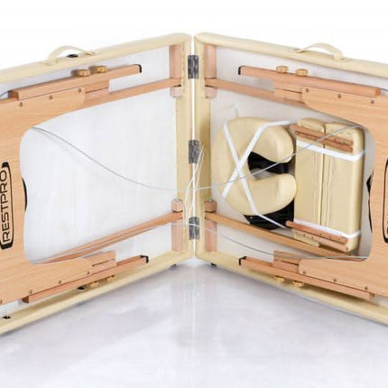 Stabilus masažo stalas su patvariu čiužiniu - RESTPRO Classic-2 grožio salonui