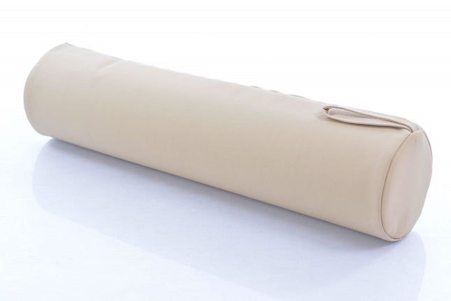 RESTPRO masažinis volelis Memory BEIGE 65x12 cm – ergonomiškas smėlinės spalvos atpalaiduojamasis volelis profesionaliam masažui
