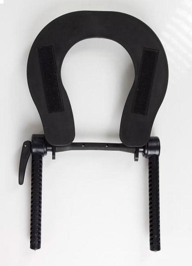 RESTPRO plastikinė galvos atrama masažo stalui – ergonomiška paciento galvos fiksacija salone