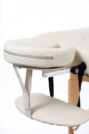 RESTPRO VIP 4 kreminė masažinė sofa – patogi paciento padėtis procedūrų metu