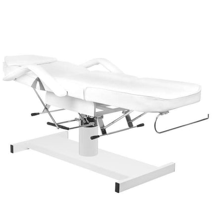 BeautyKit kosmetologinis rinkinys: ergonomiška kėdutė AM302 ir reguliuojamas hidraulinis gultas