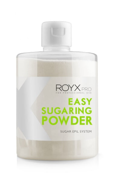 Royx Pro pudra cukraus pastai 200g – profesionali prieš-depilacinė pudra salonams ir kosmetologams