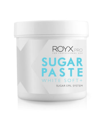 Royx Pro cukraus pasta White Soft+ 300g – profesionali minkšta depiliacijos pasta salonams ir kosmetologijos kabinetams