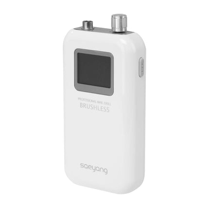 Saeyang Marathon K48 PRO freza – mobili nagų priežiūra iki 8 valandų be elektros lizdo