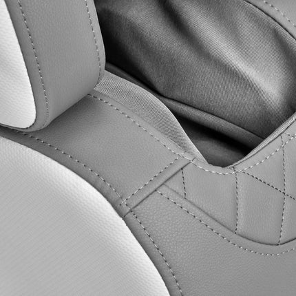 Pilkos spalvos SAKURA 802A masažinis krėslas moderniam masažo kabinetui ir SPA zonai