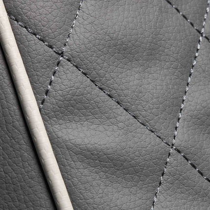 SAKURA COMFORT PLUS 806 pilkas masažkrėslis – ergonomiška atrama galvai ir nugarai klientui