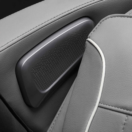 SAKURA COMFORT PLUS 806 pilkas reguliuojamas masažinis krėslas – stabili metalinė rėmo konstrukcija