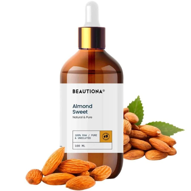 Beautiona saldžiųjų migdolų aliejus 100ml – profesionalus masažo aliejus salonams ir SPA procedūroms