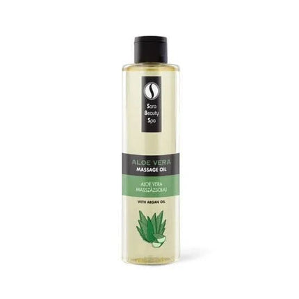 SARA BEAUTY SPA aloe vera masažo aliejus 250 ml – profesionalus drėkinamasis aliejus kūno masažui