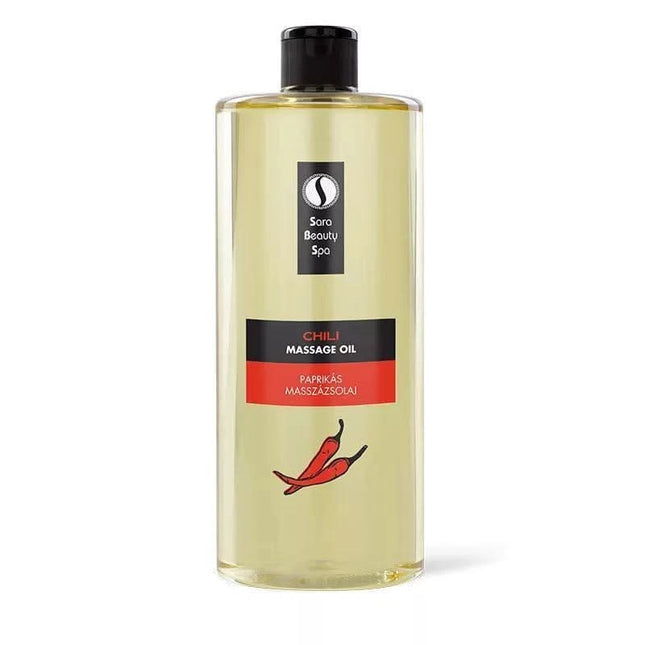 SARA BEAUTY SPA aliejus masažui CHILI, 1000 ml - Beauty Kit