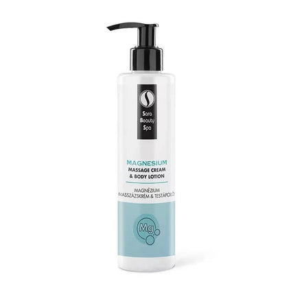 SARA BEAUTY SPA masažinis kremas ir kūno losjonas MAGNESIUM, 250 ml - Beauty Kit