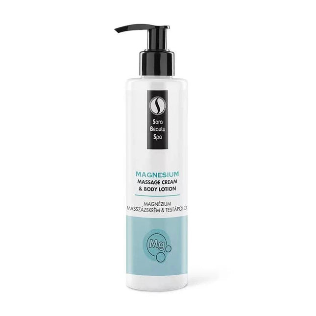 SARA BEAUTY SPA masažinis kremas ir kūno losjonas MAGNESIUM, 250 ml - Beauty Kit