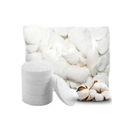 Silk Cotton medvilniniai vatos diskeliai 500g 1200 vnt – profesionalūs vienkartiniai kosmetologiniai diskeliai salonams
