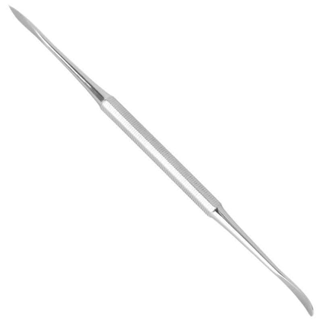 SNIPPEX dvipusis manikiūro ir pedikiūro įrankis 16 cm – nerūdijančio plieno odelio šalinimo priemonė