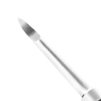 SNIPPEX 888 įrankis naudojamas manikiūro kabinete – juoda rankena su grioveliais, 12,6 cm ilgio