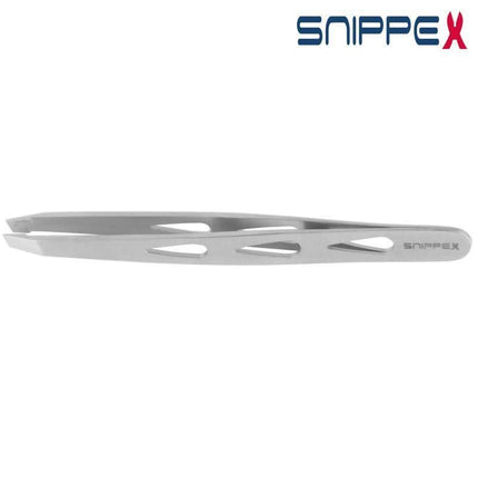 SNIPPEX 10 cm pincetas podologijai – kontūrinė įstriža forma tikslioms manikiūro ir pedikiūro procedūroms