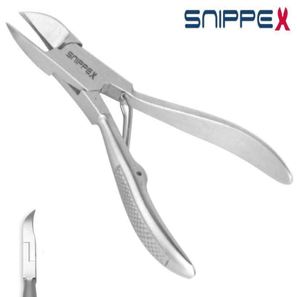 SNIPPEX 11 cm nerūdijančio plieno žnyplės – ilgaamžis salonų įrankis tiksliam nagų pjūviui