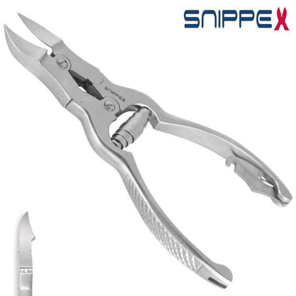 SNIPPEX nerūdijančio plieno žnyplės pedikiūrui – 15 cm ilgio, atsparios korozijai, tinka kasdienei sterilizacijai