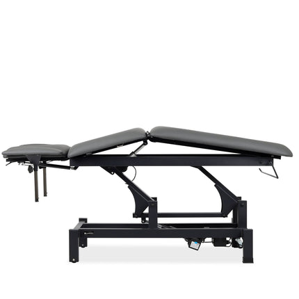 Fortis 5 ERGO Gray masažo baldas su ergonomiška atrama galvai ir reguliuojamomis dalimis