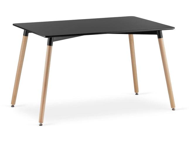 Hurtmeblowy ADRIA juodas kosmetologinis stalas 120x80cm – profesionalus darbo paviršius grožio salonui
