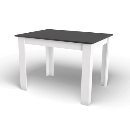 Stalas NP, 120x80 cm., juoda/balta - Beauty Kit