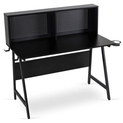 Mebel Elite ROLL juodas 138,5 cm manikiūro ir grožio salono stalas profesionaliam darbui