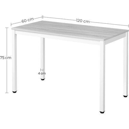 Profesionalus manikiūro ir makiažo darbo stalas TESSA juodas 120x60cm – ergonomiška darbo vieta grožio salonui