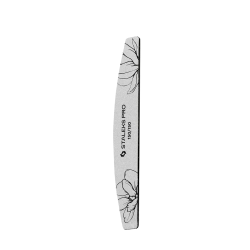 STALEKS PRO Expert 40 mineralinė nagų dildė D forma #150/150 profesionaliam manikiūrui salone, 25vnt pakuotė