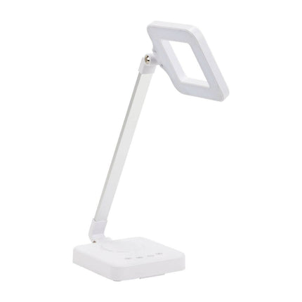 ELEGANTE LED SQUARE 804 manikiūro kabineto lempa – 3500–6500 K spalvų temperatūra tikslioms procedūroms