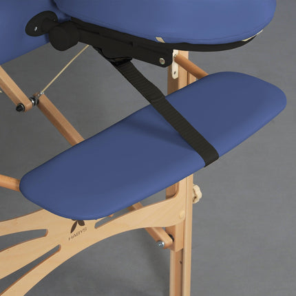 Panda Light Wood masažo stalas 70cm plotis stabili konstrukcija profesionalioms procedūroms
