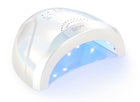 SUNONE SUN1 nagų lempa LED/UV 24W/48W sidabrinė – profesionali gelinio lako ir shellac polimerizacija