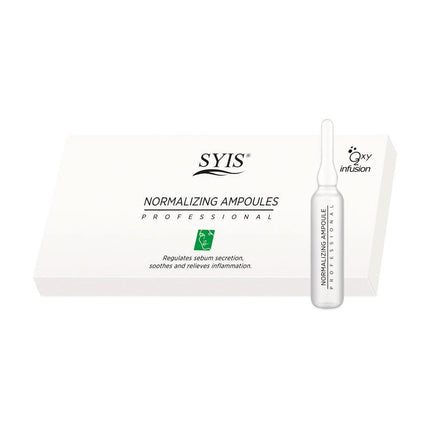 SYIS normalizuojančios ampulės su pantenoliu ir cinku 10x3 ml – riebalinei, jautriai ir sudirgusiai odai