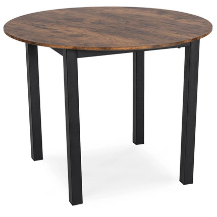 TEO 100 cm skersmens stalas Rustic ąžuolas – modernus interjero sprendimas kirpyklai ar SPA