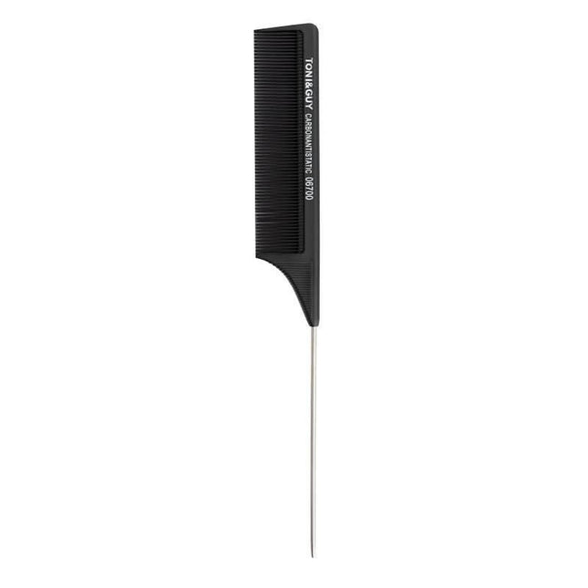 TONI&GUY 06700 antistatinės šukos kirpyklai — anglies ir turmalino pluoštas, apsauga iki 230°C