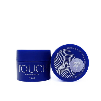 Savaime išsilyginantis builder gelis manikiūro meistrei – TOUCH Shine Bright 1 tankios konsistencijos 15ml