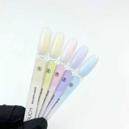 TOUCH skystas statybinis UV/LED gelis natūraliam nagų ilginimui ir modeliavimui manikiūro studijoje