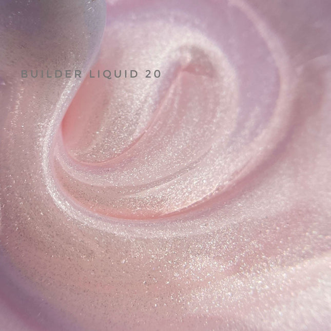 TOUCH Builder Liquid savaime išsilyginantis skystas statybinis gelis 20, 15ml – nagų modeliavimui