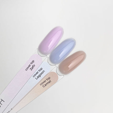 Profesionalus TOUCH Milky Pink topas su kamufliažiniu efektu – idealus salonų manikiūrui
