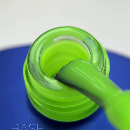 TOUCH Neon Base elastinga kamufliažinė bazė Nr.5 13ml – neoninio atspalvio gelinis pagrindas nagams
