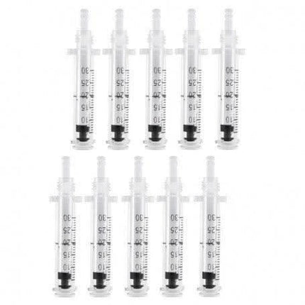 BeautyKit tuščios ampulės 0,3 ml hialurono beadatinių injekcijų prietaisui, 10 vnt – kosmetologinėms procedūroms