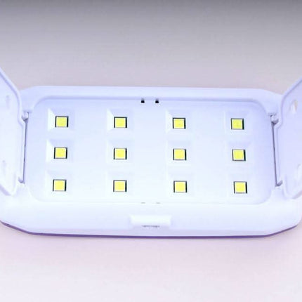 Kompaktiška Isabelle 36W LED manikiūro lempa – greitas gelinio lako džiovinimas namuose ir salone
