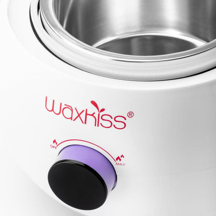 IWAX vaško šildytuvas depiliacijai – tinka 500 ml skardinėms ir kietajam vaškui, taupantis vietos salone sprendimas