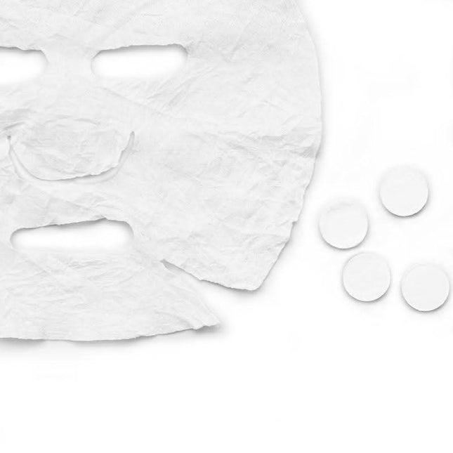 BeautyKit vienkartinė suspaustos neaustinės medžiagos kaukė 10 vnt. – higieniška procedūroms salone