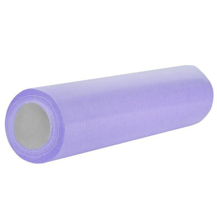 BeautyKit vienkartinės violetinės servetėlės ritinyje 33x19 cm su perforacija – higienos priemonė kosmetologijos kabinetui
