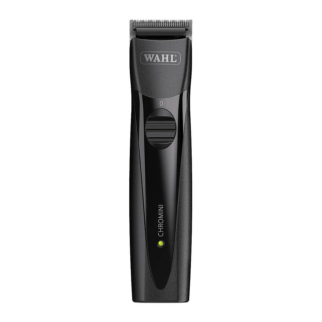 WAHL CHROMINI akumuliatorinė plaukų žoliapjovė su U-Blade ašmenimis – tiksli konturų priemonė profesionaliems kirpėjams